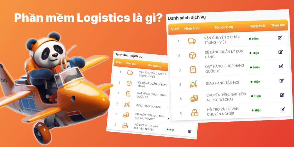 Phần mềm logistics là gì?