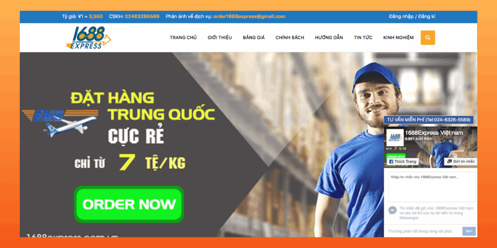 1688Express - Website order hàng Trung Quốc uy tín.