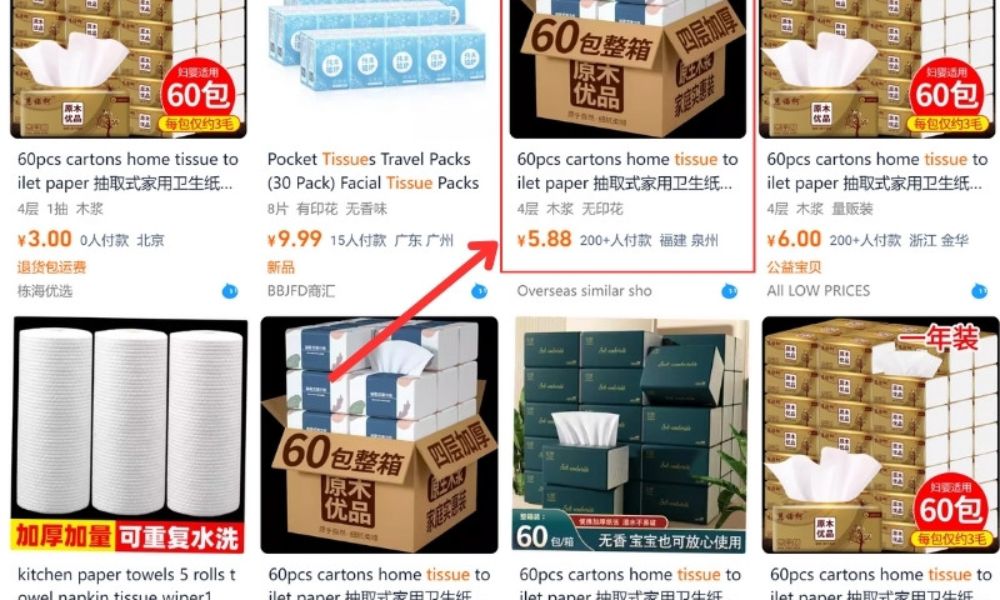 Chọn sản phẩm cần nhập hàng từ Trung Quốc