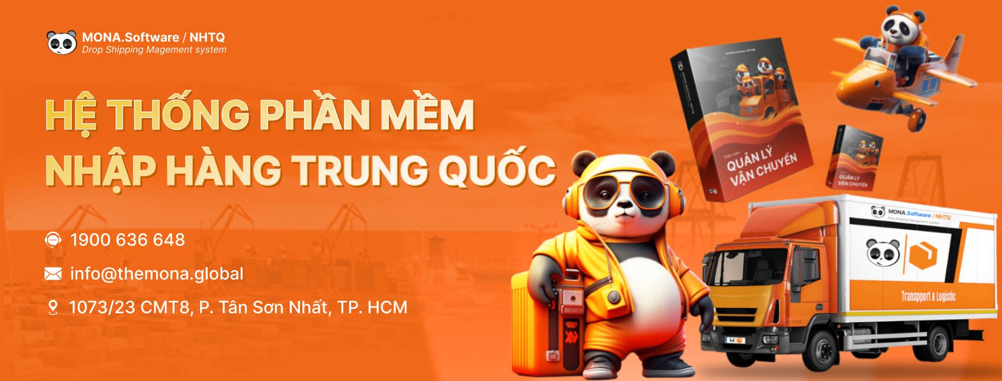 Hệ thống phần mềm nhập hàng Trung Quốc toàn diện của MONA