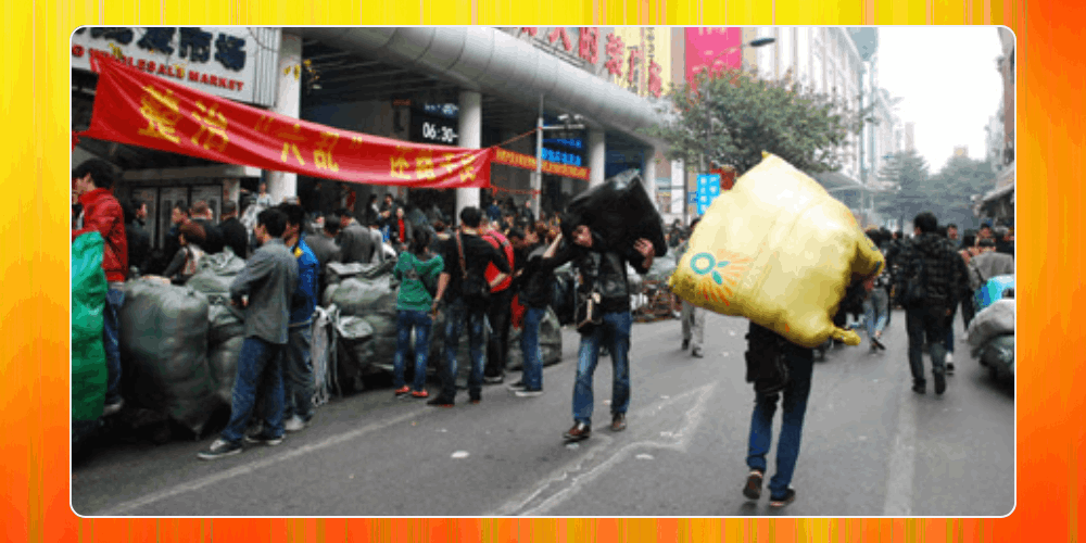 Mặc trang phục thoải mái khi đánh hàng Trung Quốc