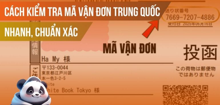 Cách kiểm tra mã vận đơn Trung Quốc nhanh, chuẩn xác