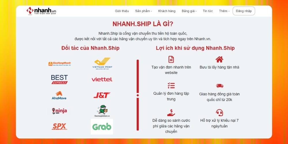 Phần mềm giao hàng Nhanh.ship