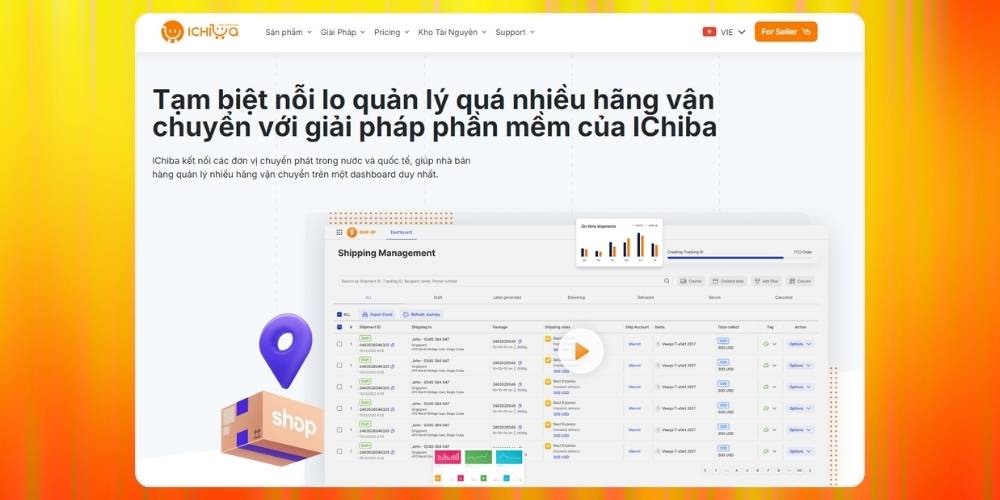 Phần mềm quản lý ship hàng Ship4P