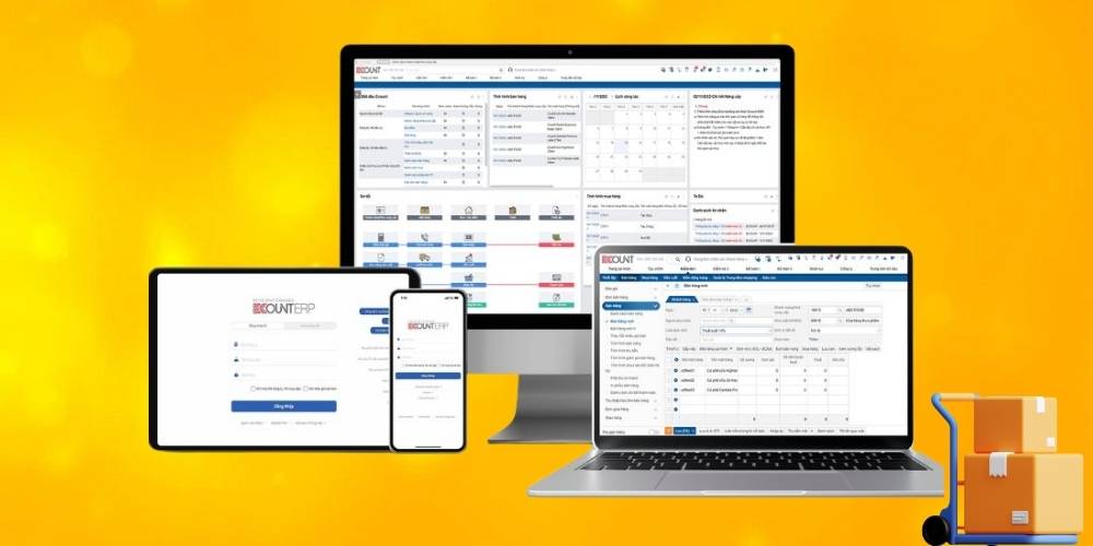 Phần mềm quản lý kho logistics Ecount
