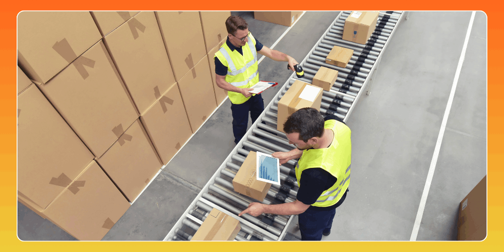 Đóng gói đơn hàng cần giao cho khách