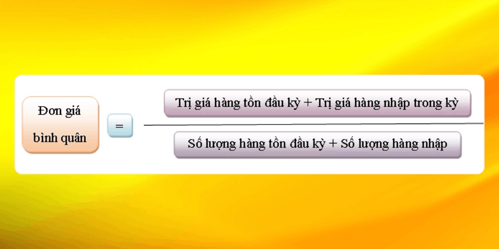 Phương pháp quản lý xuất nhập tồn kho bình quân gia quyền