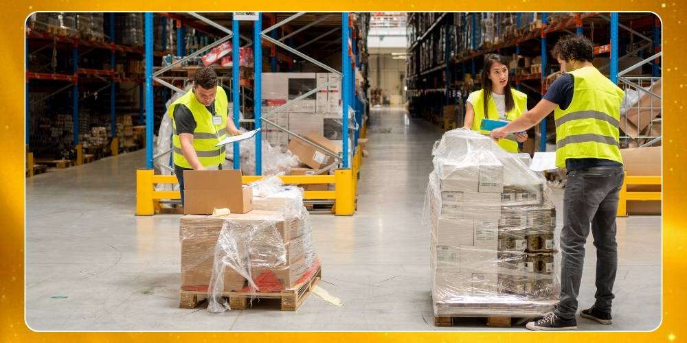 Tiến hành kiểm kê hàng hoá