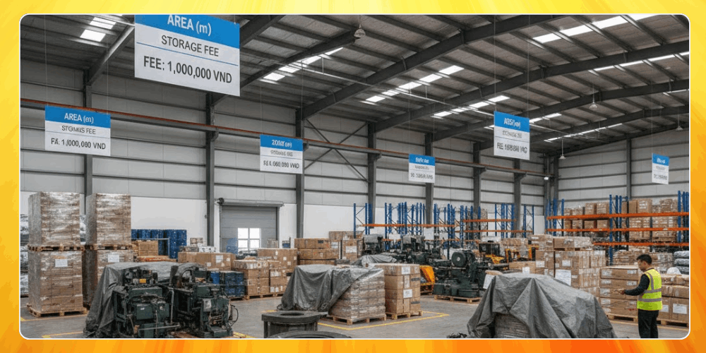 Cách tính chi phí lưu kho theo diện tích cực kỳ thông dụng